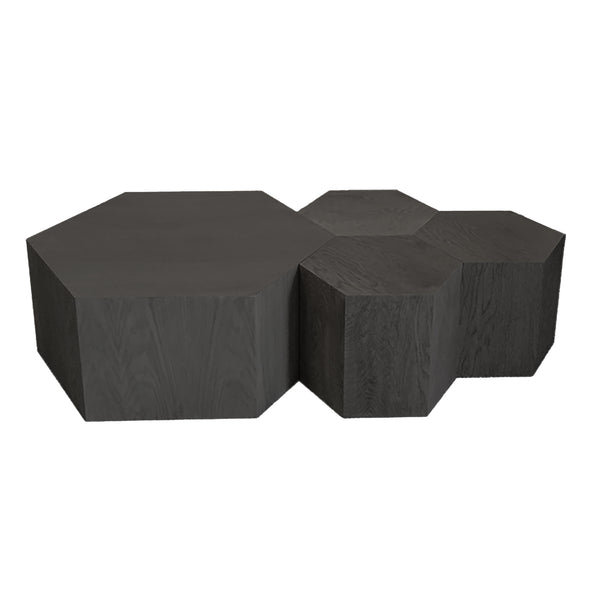 Hammers and Heels Solid Wood Block Coffee Table Wayfair